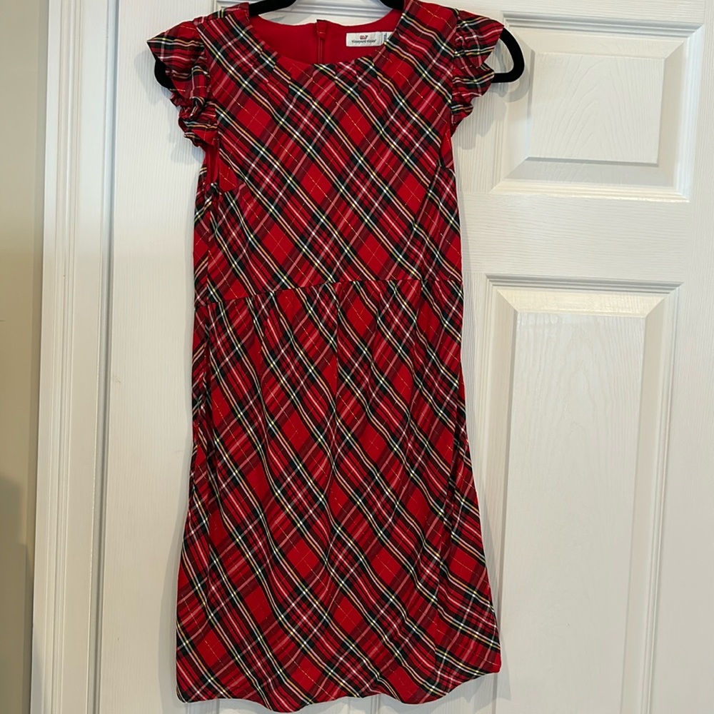 Vineyard Vines girls  plaid dress